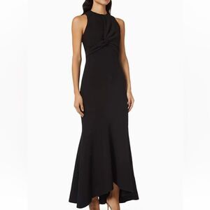 Significant Other Ezra Open Back Mermaid Gown In Black Size 10